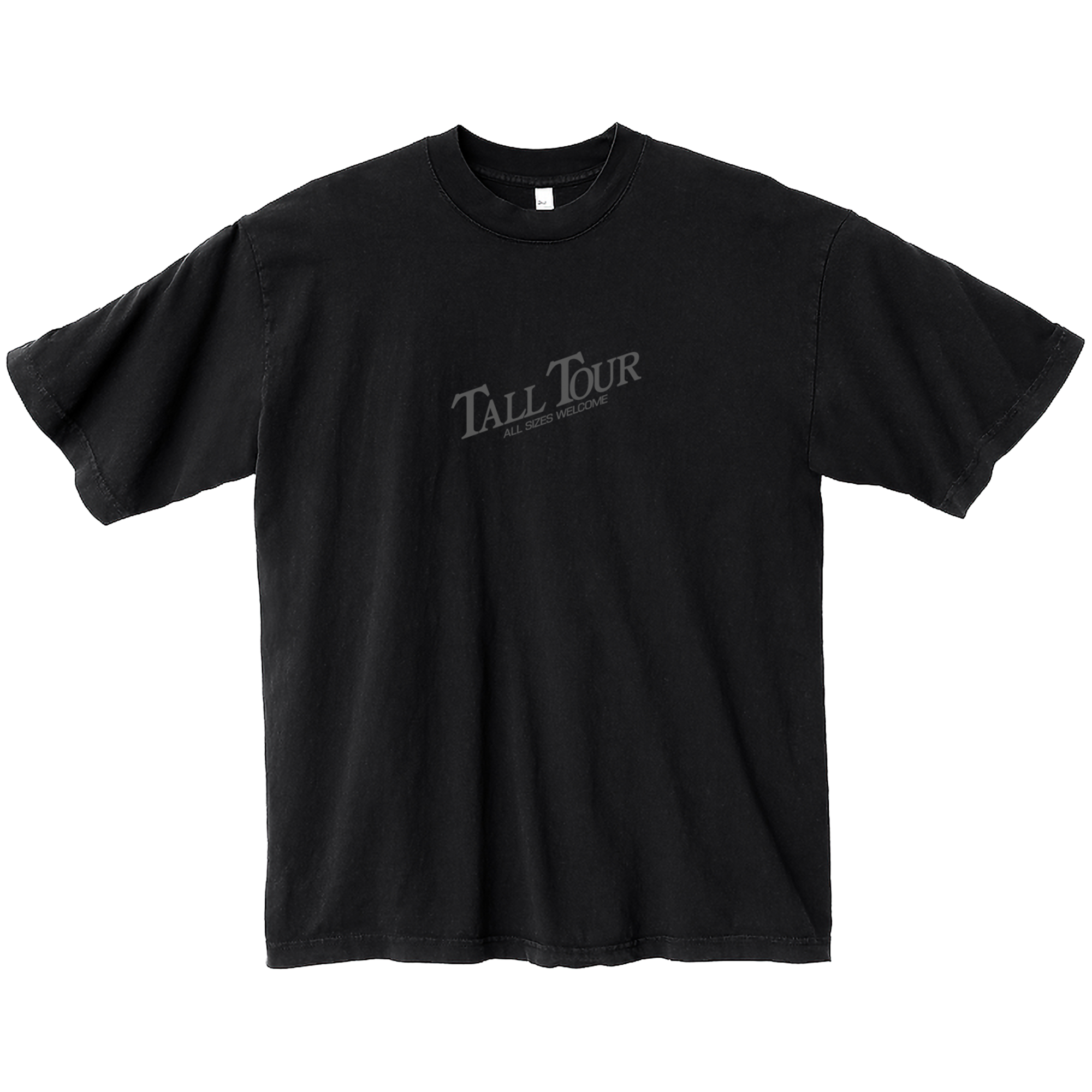 TALL TOUR: DESTINATION TEE BLACK – Tall Tour