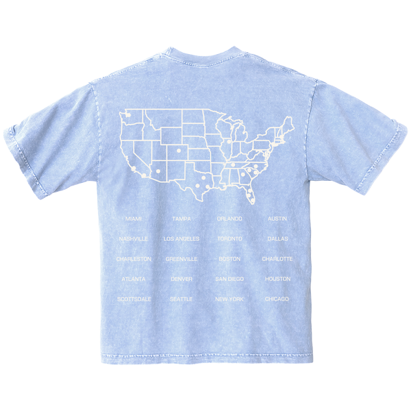 TALL TOUR: DESTINATION TEE BLUE – Tall Tour